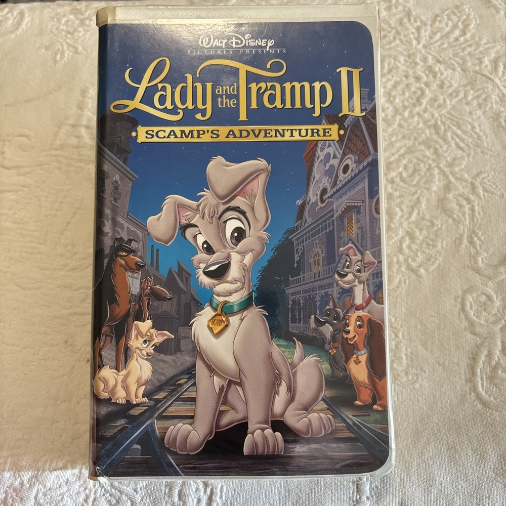 Lady and the Tramp II: Scamps Adventure (VHS, 2001)